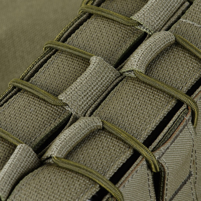 M-Tac topelt salvestihoider Cordura 500D, AK/AR, MOLLE, Ranger Green