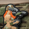 M-Tac PVC embleem „Delivery Service" Pin-Up 8,5 × 6 cm, Oranž