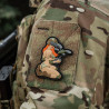 M-Tac PVC embleem „Delivery Service" Pin-Up 8,5 × 6 cm, Oranž