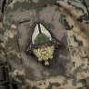M-Tac PVC embleem „Odin" 9 × 7,5 cm, takjakinnitusega, Olive