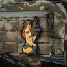 M-Tac PVC embleem „Tactical Girl" Pin-Up – 4,5 × 8,5 cm