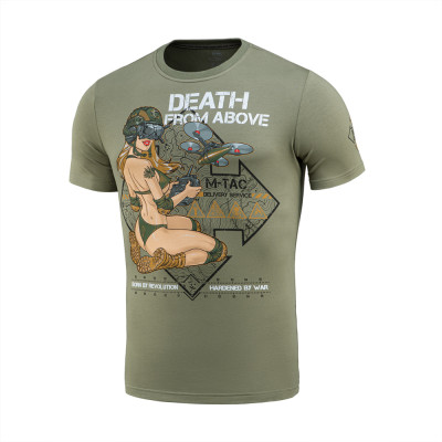 M-Tac särk „Delivery Service" Pin-Up 93 % puuvill, Light Olive