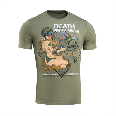 M-Tac särk „Delivery Service" Pin-Up 93 % puuvill, Light Olive