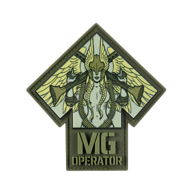 M-Tac MG Operator PVC embleem, Ranger Green