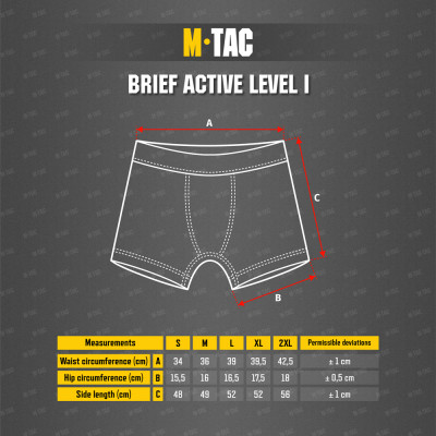 M-Tac Active Level I aluspesu – 88 % polüester