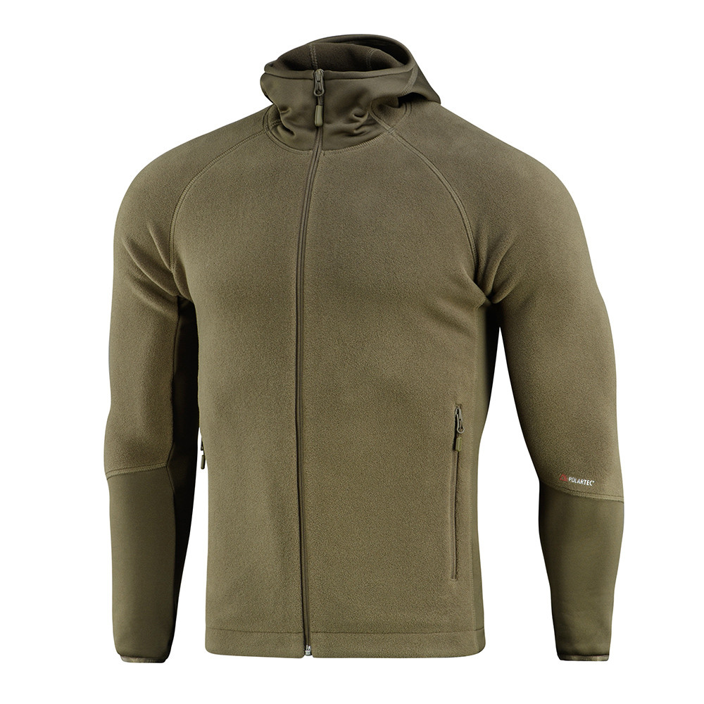 M-Tac Polartec Sport Hoodie fliispluus kapuutsiga, Dark Olive