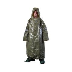 Mil-Tec Od Wet Weather Poncho Vinyl - Apsiaustas/palapinsiaustė vinilo. Vienkartinio naudojimo