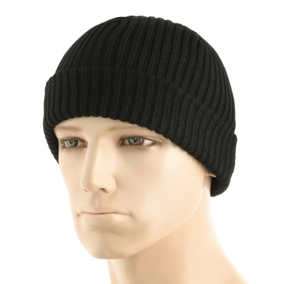 M-Tac Watch Cap kootud müts 100% akrüül, Must