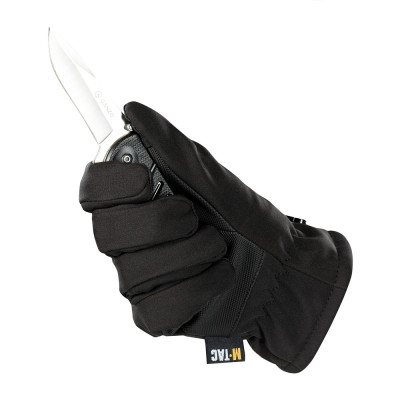 M-Tac Soft Shell Thinsulate kindad 3M isolatsioon, Must