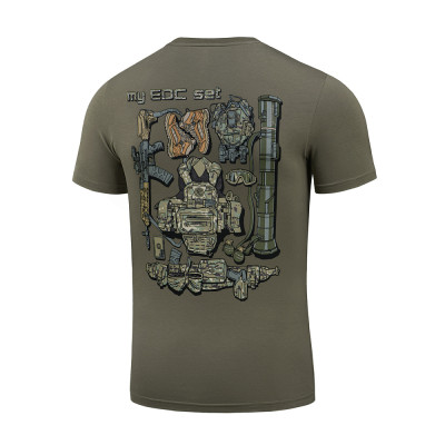 M-Tac MY EDC T-särk 97% puuvill elastaaniga, Ranger Green
