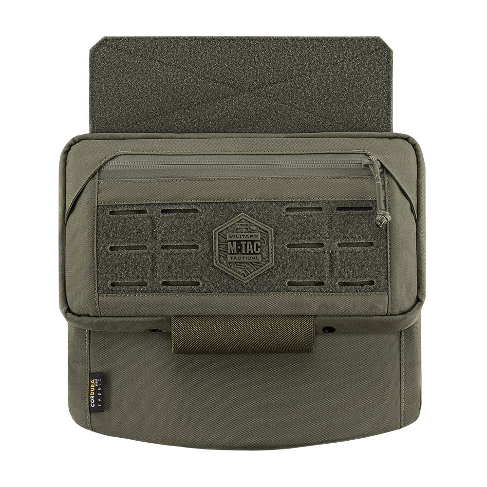 M-Tac kõhukaitse Cordura 500D MOLLE, taskuga, Ranger Green