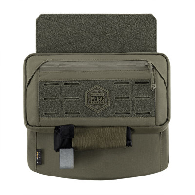 M-Tac kõhukaitse Cordura 500D MOLLE, taskuga, Ranger Green