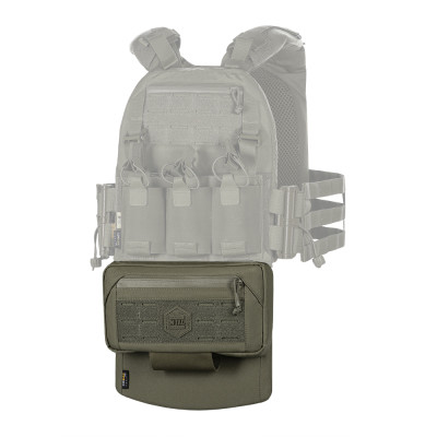 M-Tac kõhukaitse Cordura 500D MOLLE, taskuga, Ranger Green