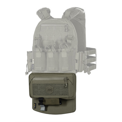 M-Tac kõhukaitse Cordura 500D MOLLE, taskuga, Ranger Green