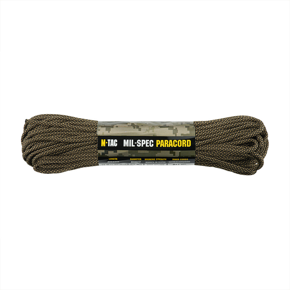 M-Tac Paracord 550 Type III 30 m parakord, nailonnöör, Coyote Diamond