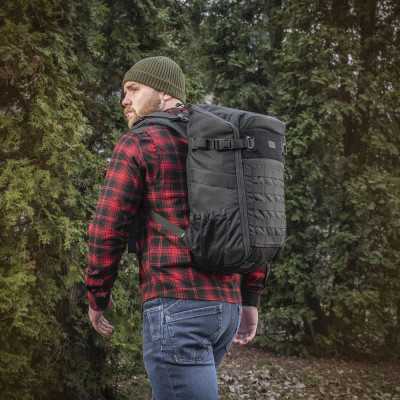 M-Tac Gen.II Elite Small seljakott 25 l, Cordura 500, Must