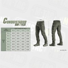 M-Tac Tactical Pants Conquistador Gen I Flex Taktinės kelnės