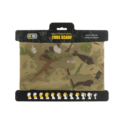M-Tac Neck Gaiter Lightweight War Camo – kaelasoojendaja