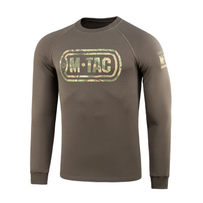 M-Tac Raglan Logo – dressipluus, Dark Olive