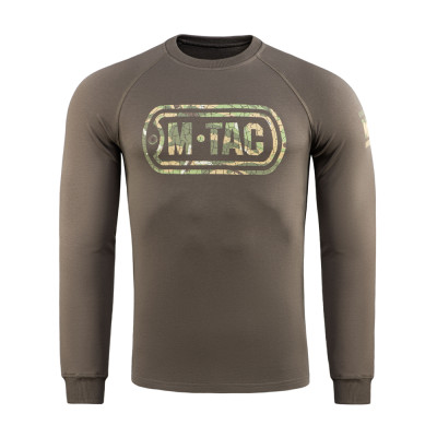 M-Tac Raglan Logo – dressipluus, Dark Olive
