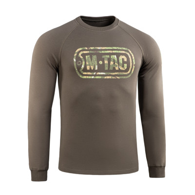 M-Tac Raglan Logo – dressipluus, Dark Olive