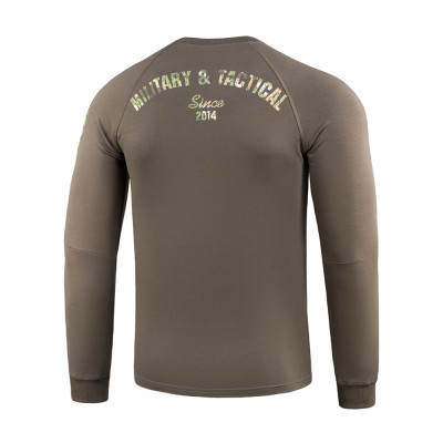 M-Tac Raglan Logo – dressipluus, Dark Olive