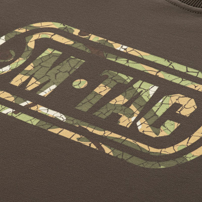 M-Tac Raglan Logo – dressipluus, Dark Olive