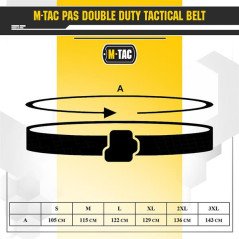 M-Tac Double Duty Tactical Belt Kelnių diržas