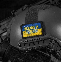 M-Tac patch Ukraine in the Fight (80х50 mm) Antsiuvas su Ukrainos simbolika