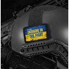 M-Tac patch Ukraine in the Fight (80х50 mm) Antsiuvas su Ukrainos simbolika