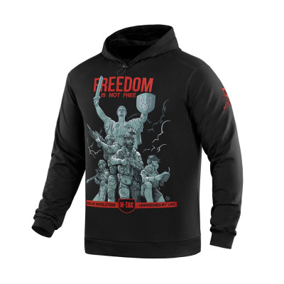 M-Tac Hoodie Freedom – kapuutsiga dressipluus, Must