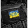 M-Tac patch Ukraine in the Fight (80х50 mm) Antsiuvas su Ukrainos simbolika