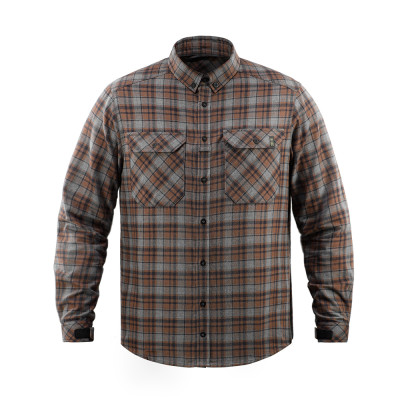 M-Tac Shirt Lumberjack Merino Cold Weather – särk, Grey/Brown