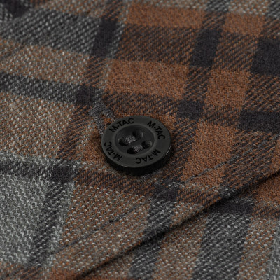 M-Tac Shirt Lumberjack Merino Cold Weather – särk, Grey/Brown