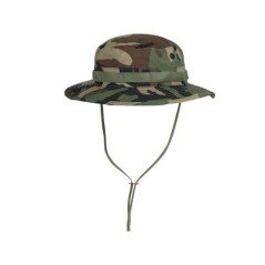 Mil-Tec Us Woodland Gi Boonie Hat ′One Size′ Woodland marginimo skrybėlė/panama
