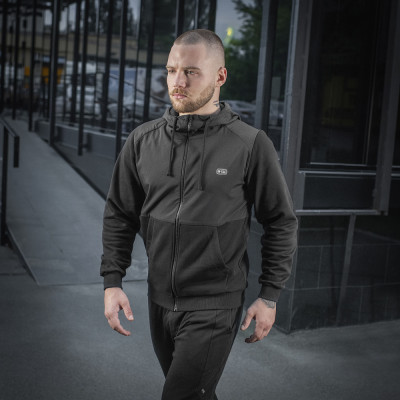 M-Tac Jacket Pilgrim – kapuutsiga jope, Must