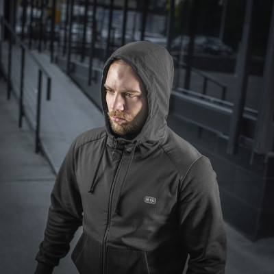 M-Tac Jacket Pilgrim – kapuutsiga jope, Must