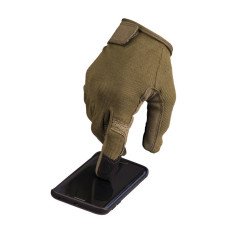 Mil-Tec OD Combat Touch Gloves Olive Taktinės ekrano lietimui jautrios pirštinės