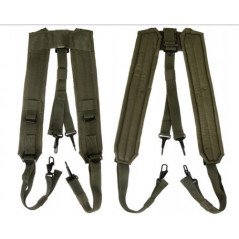 Mil-Tec OD US LC2 Suspenders Olive Petnešos