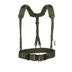 Mil-Tec OD US LC2 Suspenders Olive Petnešos