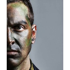 Mil-Tec Woodland Camo Face Paint Set Veido dažai maskuotei