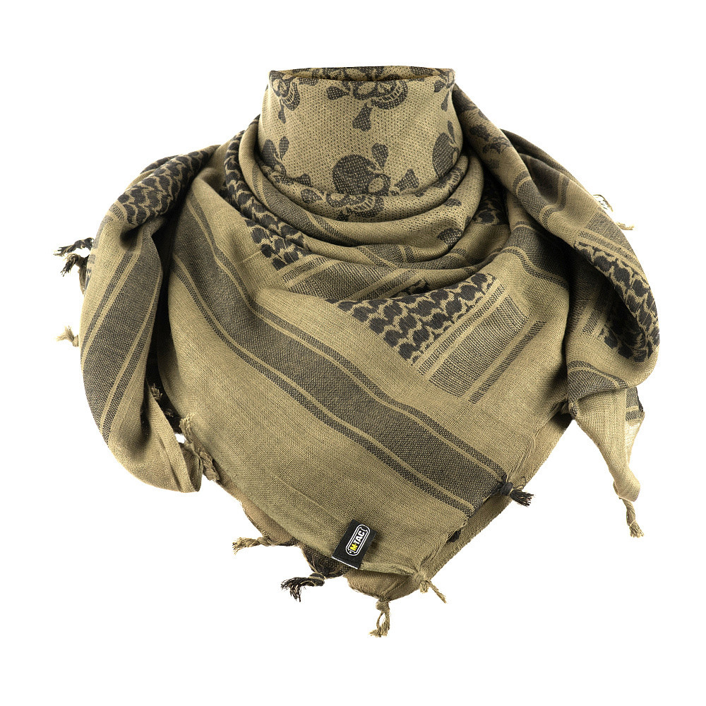 M-Tac Shemagh Scarf Pirate Skull – shemagh-sall, Olive/Black
