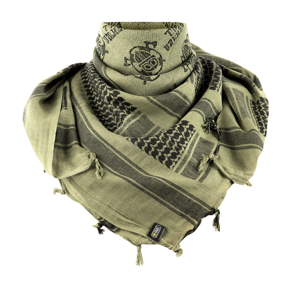 M-Tac Shemagh Scarf Til Valhall – shemagh-sall, Olive/Black