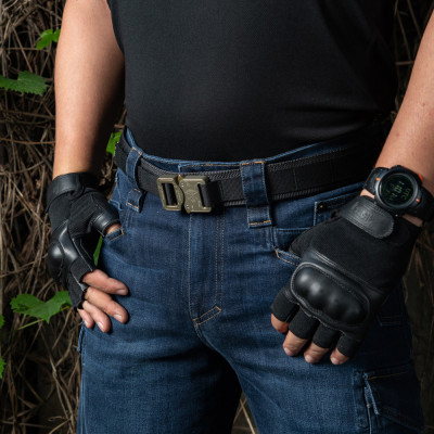 M-Tac Cobra Buckle Tactical Belt – taktikaline vöö, Must