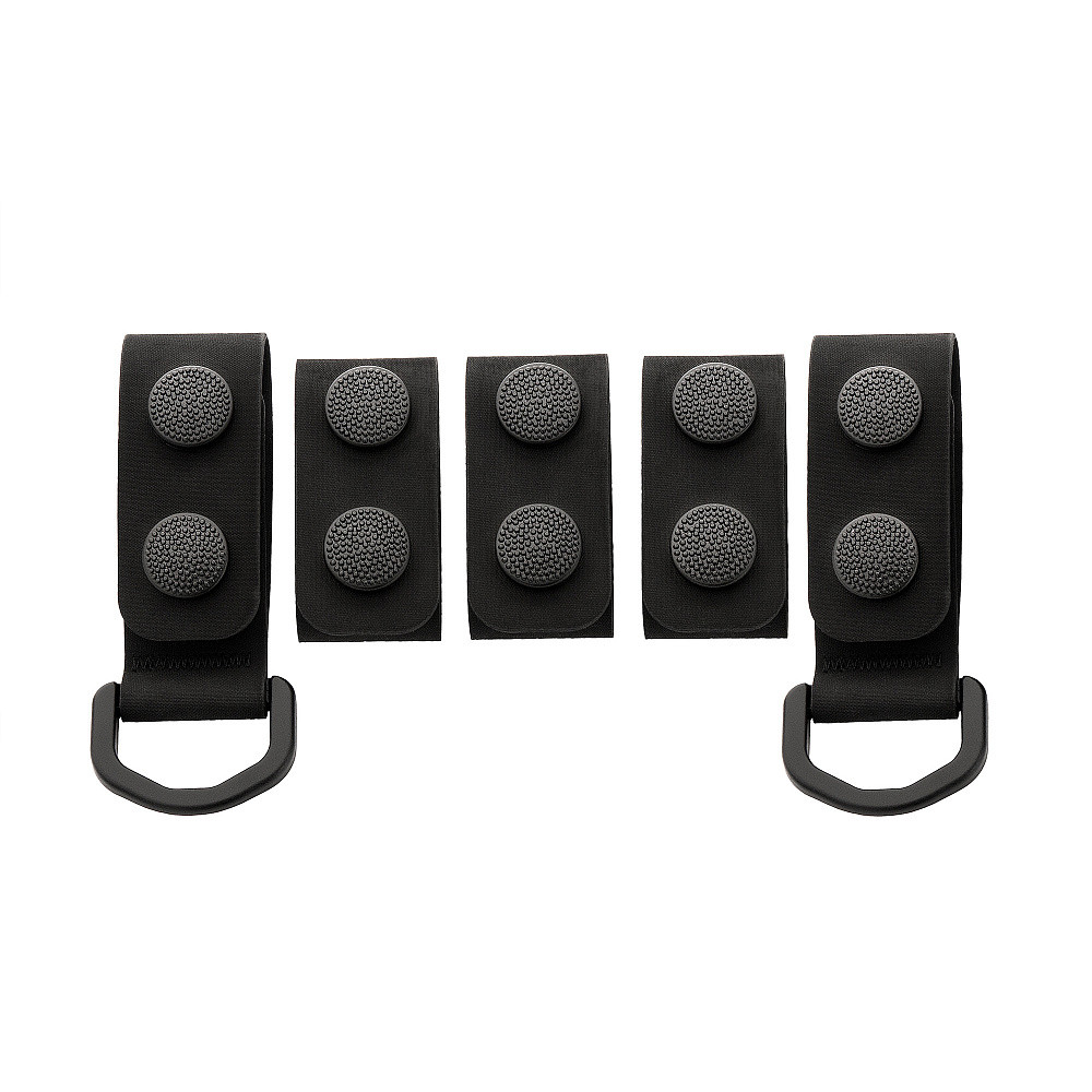 M-Tac Tactical Belt Attachments (5 pcs) – vöö kinnitused, Must