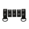 M-Tac Tactical Belt Attachments (5 pcs) – vöö kinnitused, Must