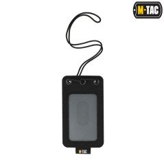 M-Tac Tactical Badge Holder Hanging ID Card Case Hook Surface Draw Cord ID kortelės ar pažymėjimo dėklas