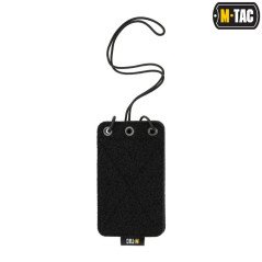 M-Tac Tactical Badge Holder Hanging ID Card Case Hook Surface Draw Cord ID kortelės ar pažymėjimo dėklas