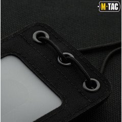 M-Tac Tactical Badge Holder Hanging ID Card Case Hook Surface Draw Cord ID kortelės ar pažymėjimo dėklas