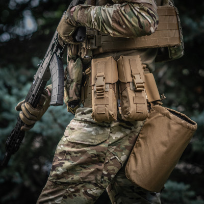 M-Tac Pouch Double Magazine Closure Fastex – salvetasku, Coyote